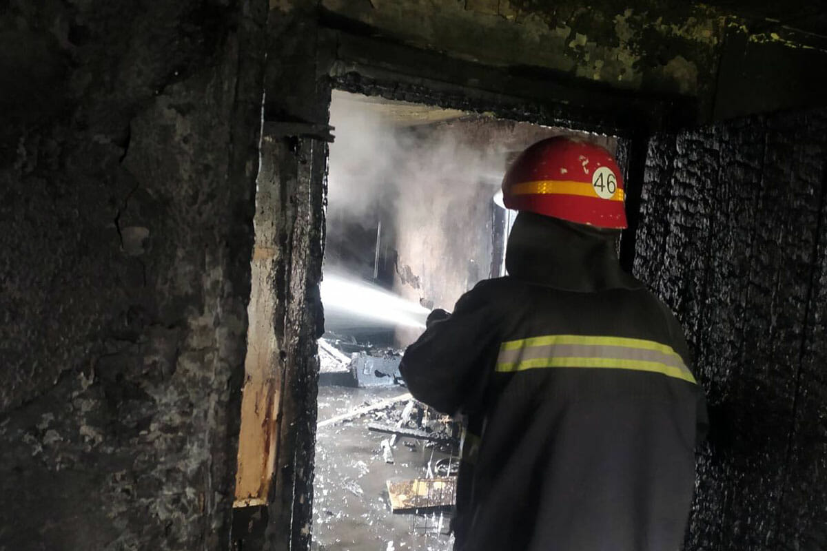 На Дніпропетровщині від вогню постраждали двоє