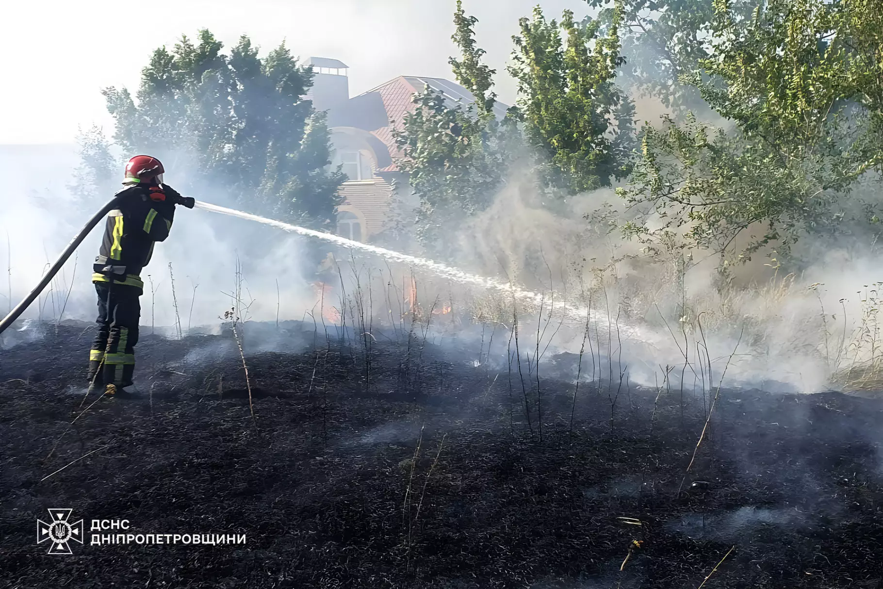 82 пожежі в екосистемах ліквідували вогнеборці на Дніпропетровщині