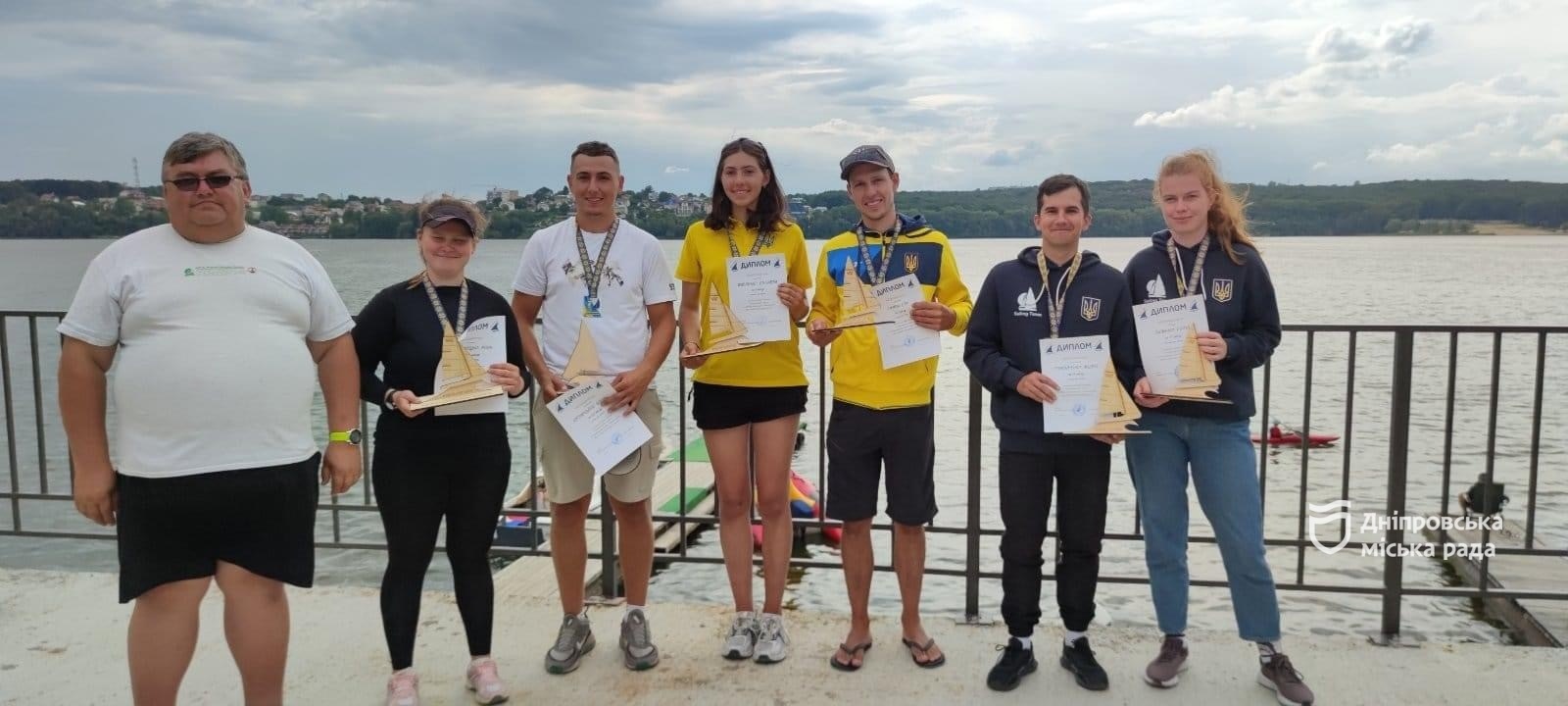 5 медалей вибороли дніпровські спортсмени на всеукраїнських змаганнях з вітрильного спорту