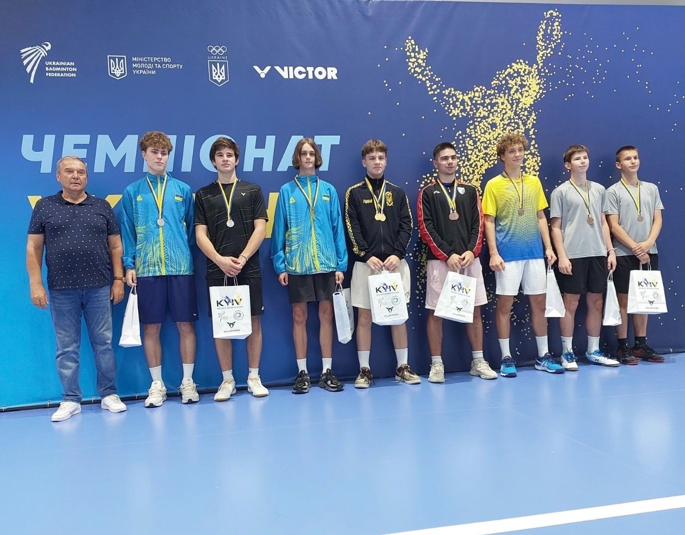 Дніпровські спортсмени – призери Чемпіонату України з бадмінтону