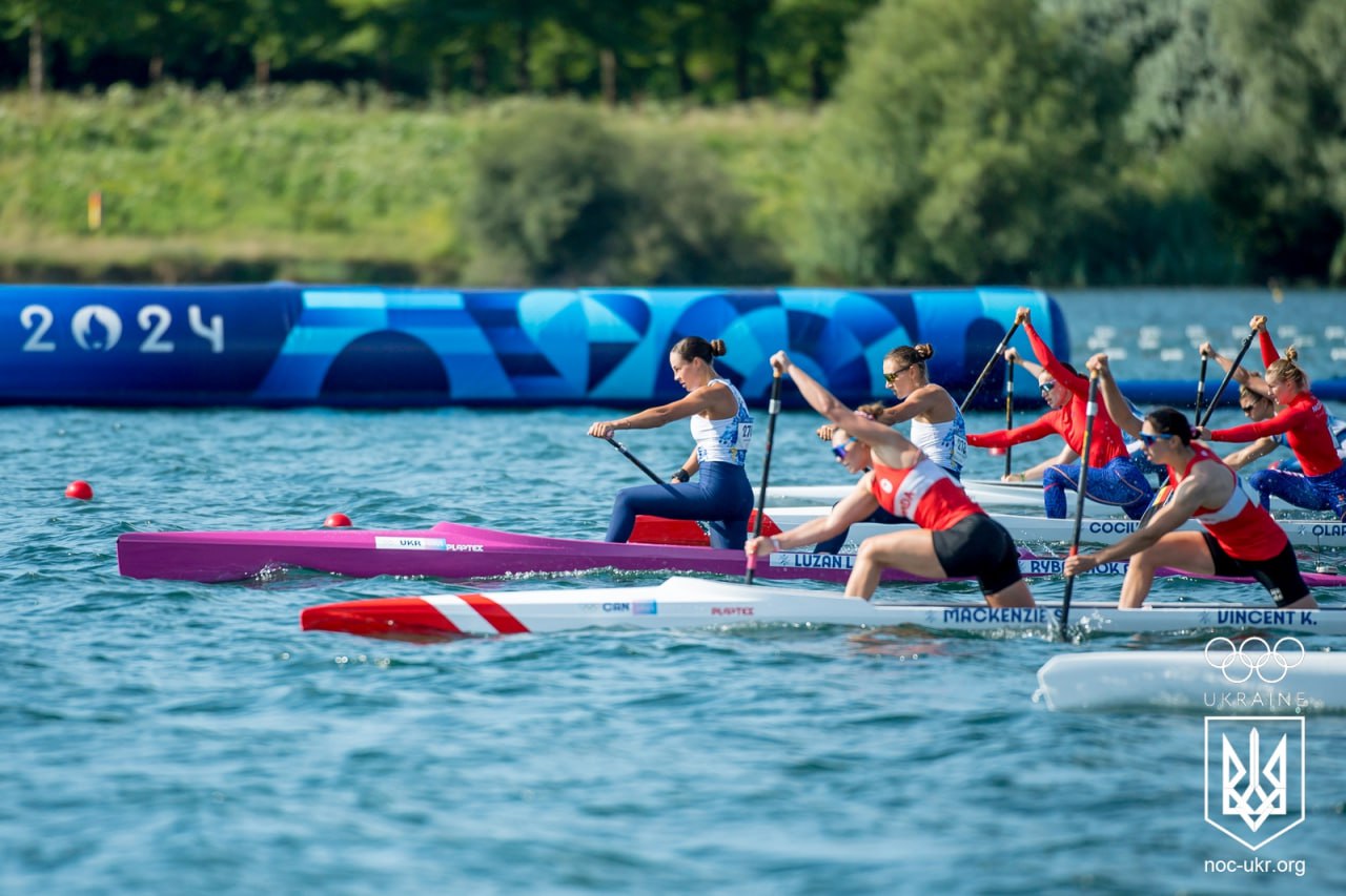 Україна здобула “срібло” Олімпіади-2024 у жіночій каное-двійці