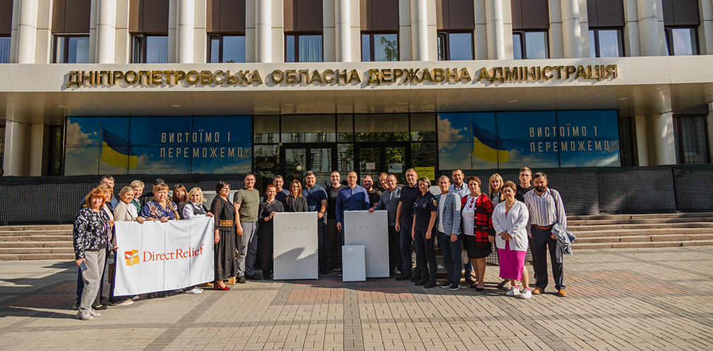 Дніпропетровщина отримала від благодійників велику партію сучасних систем енергозбереження 