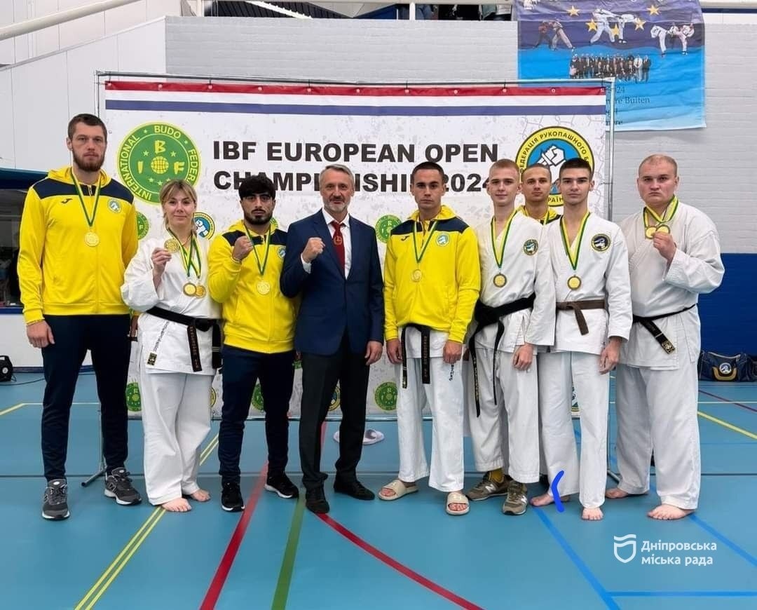 Спортсмени з Дніпра – призери Чемпіонату Європи з рукопашного бою