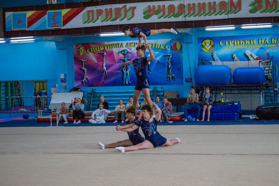 У Кам’янському пройшов чемпіонат Дніпропетровської області зі спортивної акробатики