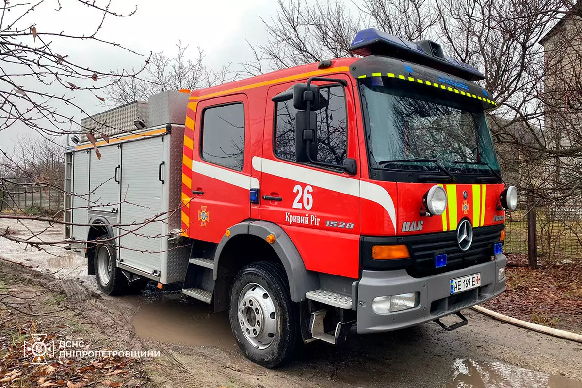 Під час ліквідації пожежі виявлено тіло дитини у Криворізькому районі Дніпропетровщини