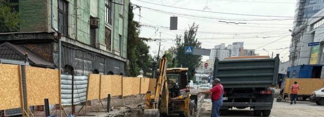 У Дніпрі з понеділка відновлюється рух вул.Володимира Великого