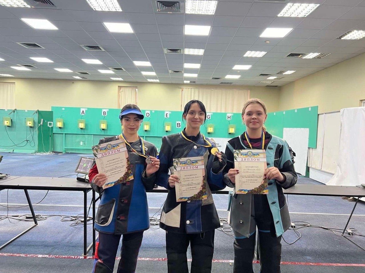 Дніпровські спортсмени стали переможцями та призерами Чемпіонату України з кульової стрільби