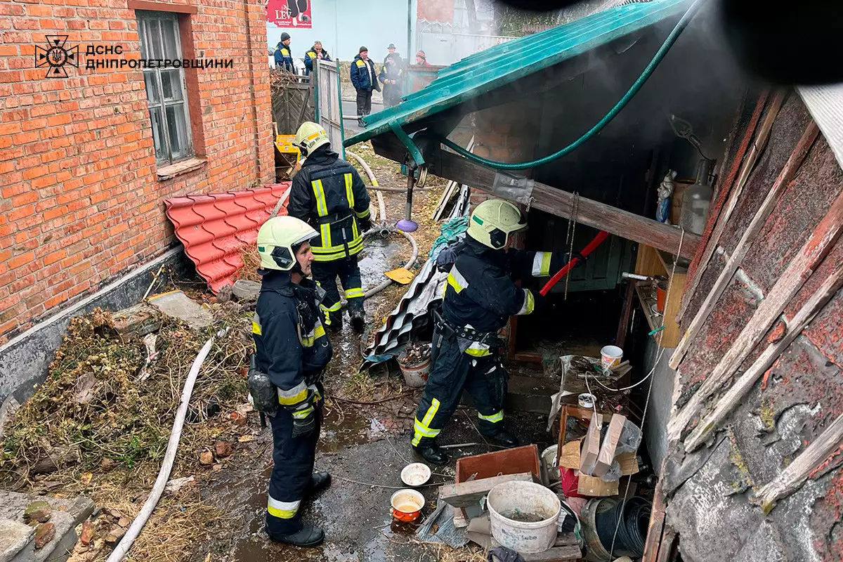 У Дніпрі під час пожежі у будинку загинув чоловік