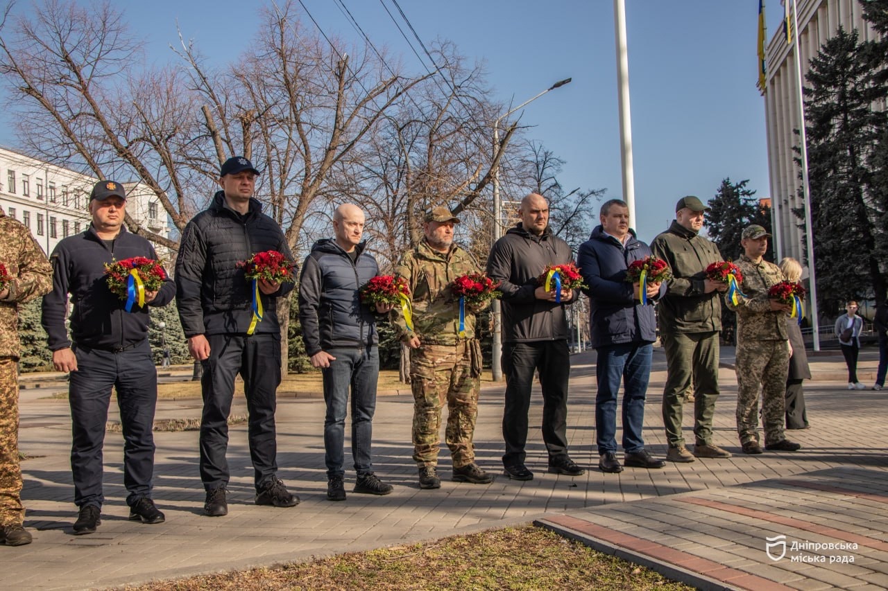 У Дніпрі відзначили День українського добровольця