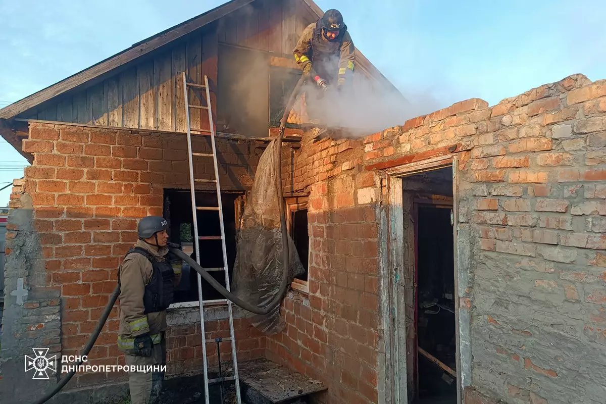 На пожежі у Нікополі виявили тіло чоловіка