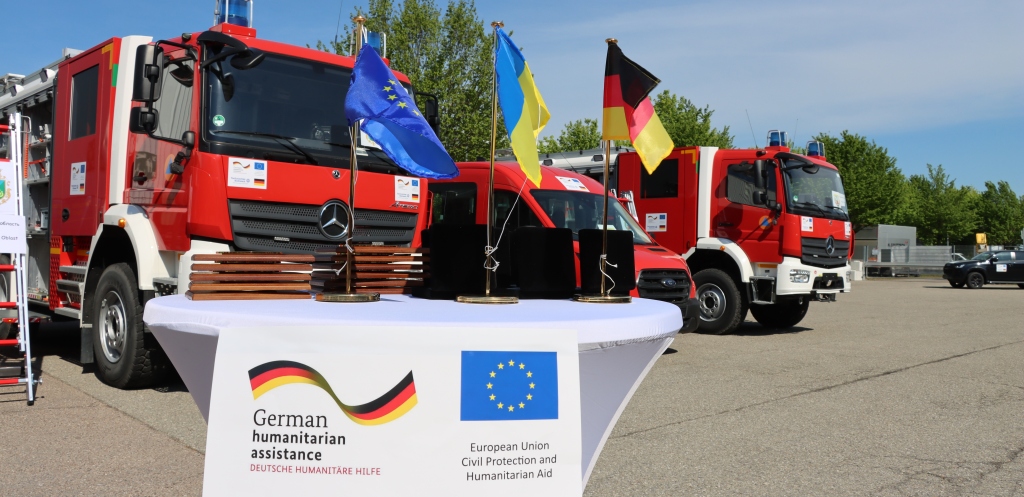Дніпропетровщина отримала пожежно-рятувальну техніку від німецьких партнерів   