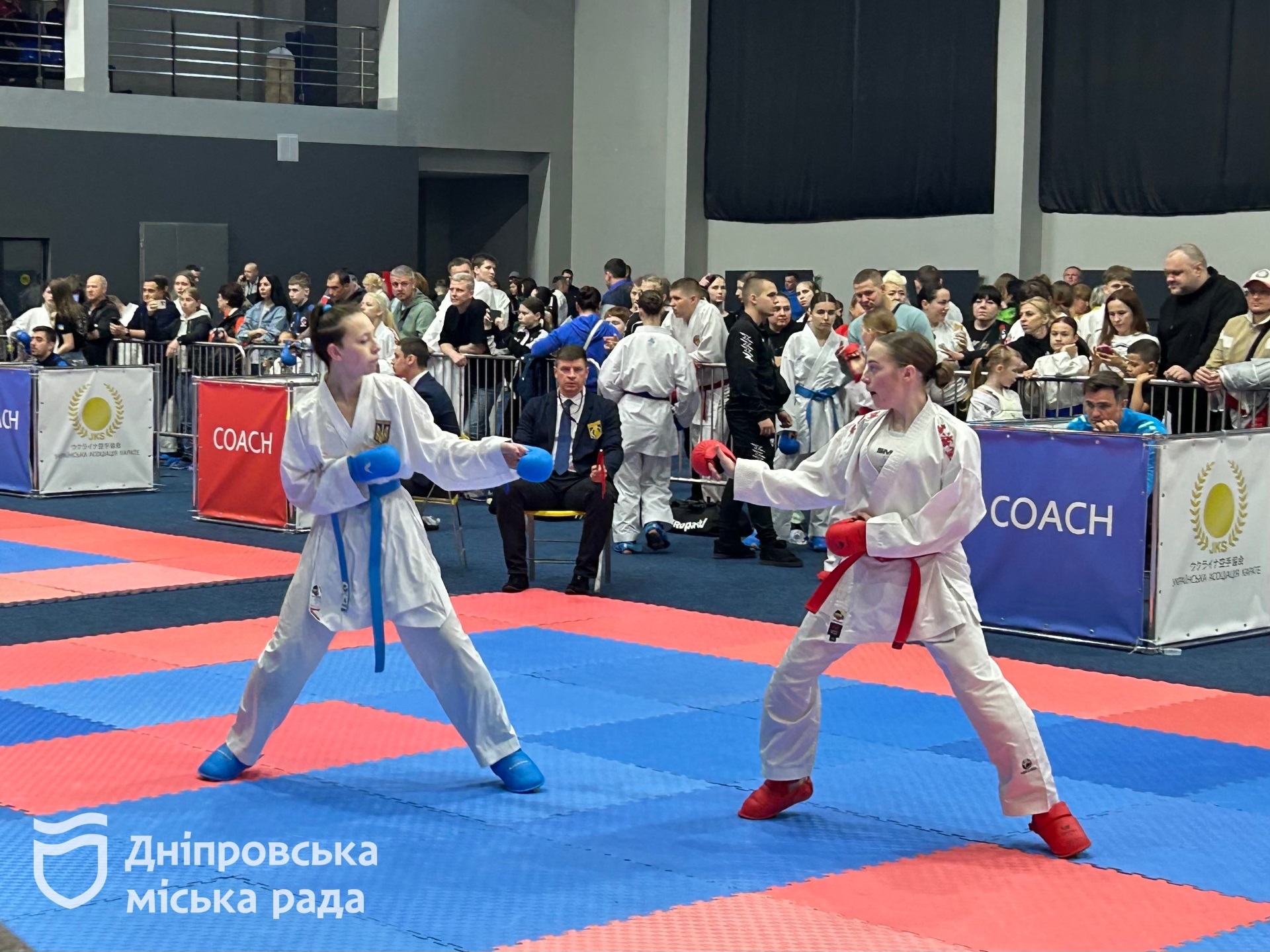 350 учасників, 130 комплектів нагород: у Дніпрі пройшов Чемпіонат України з карате