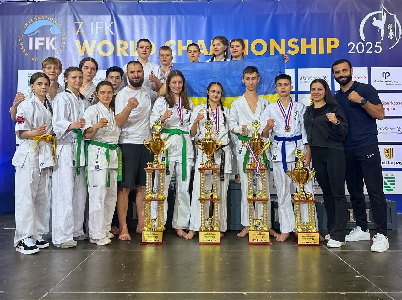Спортсмени з Дніпра стали призерами Чемпіонату світу з кіокушин карате за версією ІFK