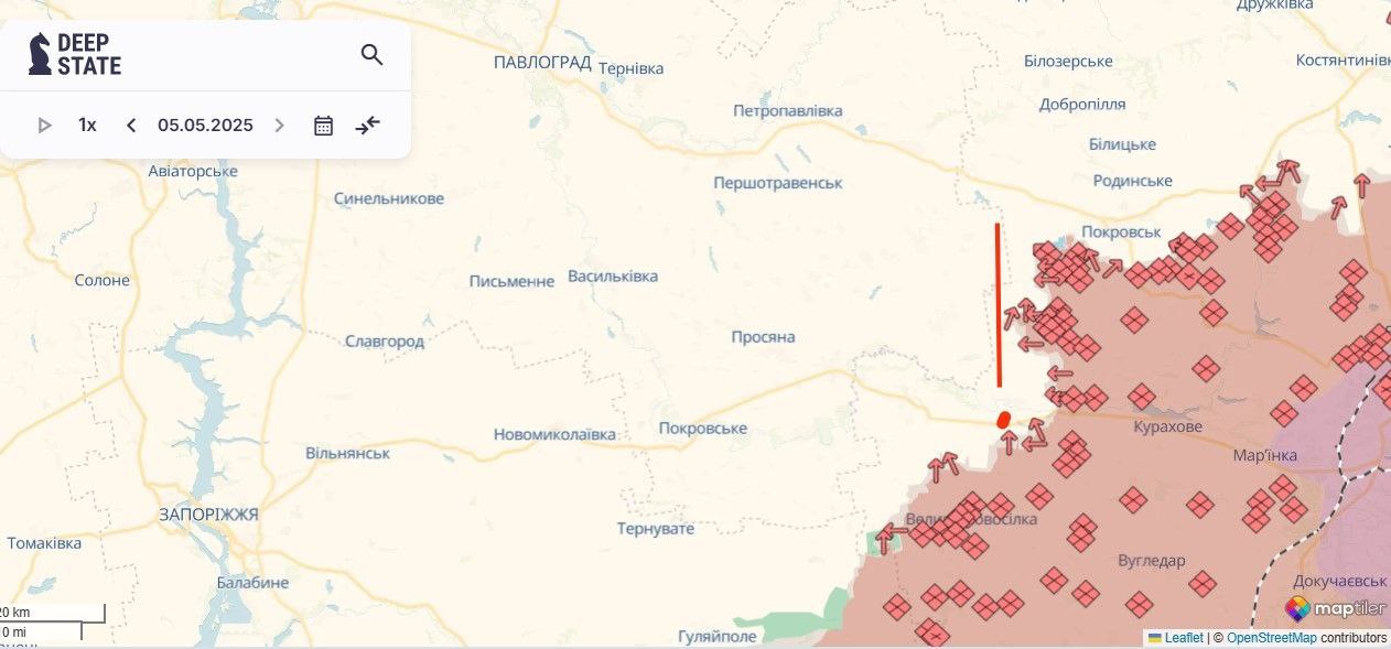 Котлярівка повністю під контролем противника, а далі до кордону Дніпропетровщини нічого немає