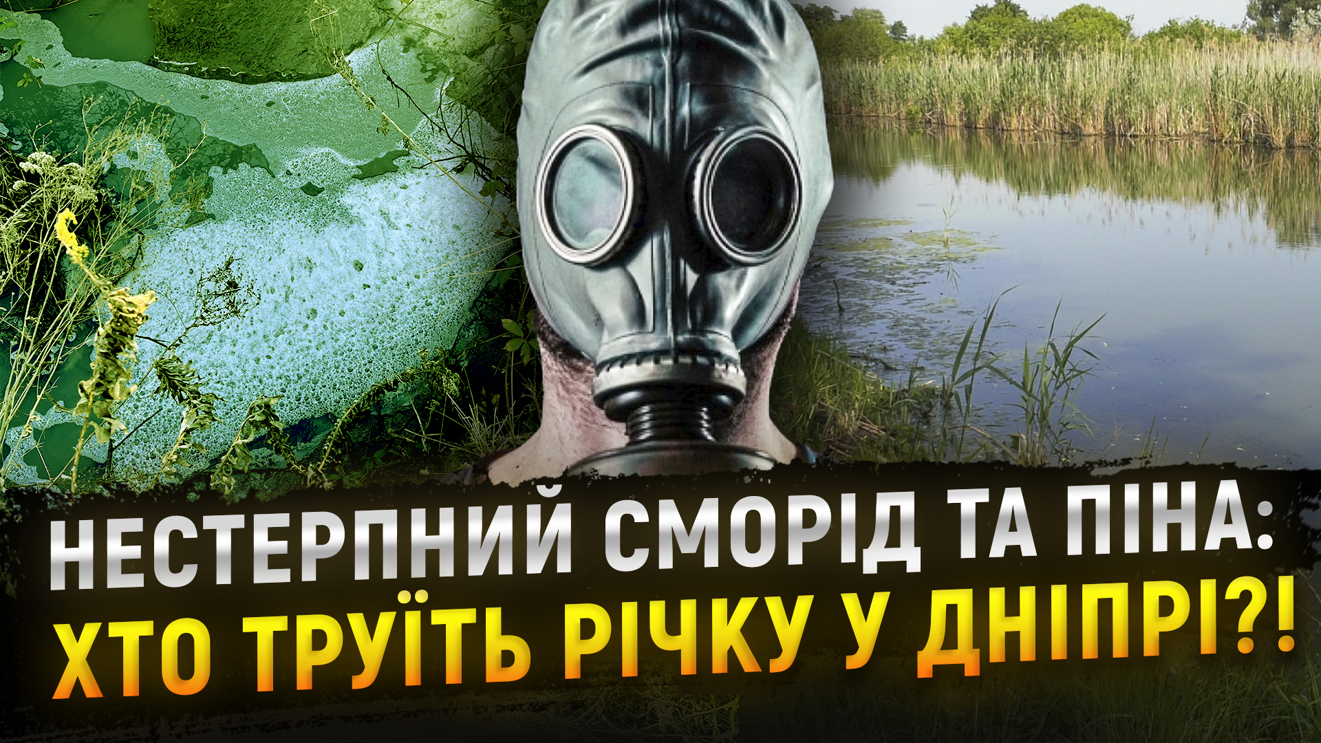 Темна вода і дивний запах! Що не так із річкою Сусанка?