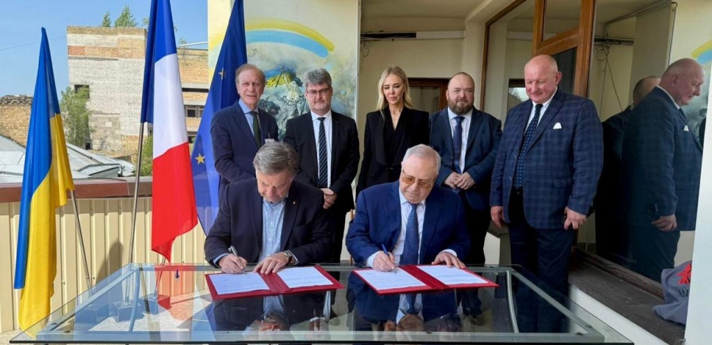 Кривий Ріг та французьке місто Ам’єн підписали Меморандум про співпрацю
