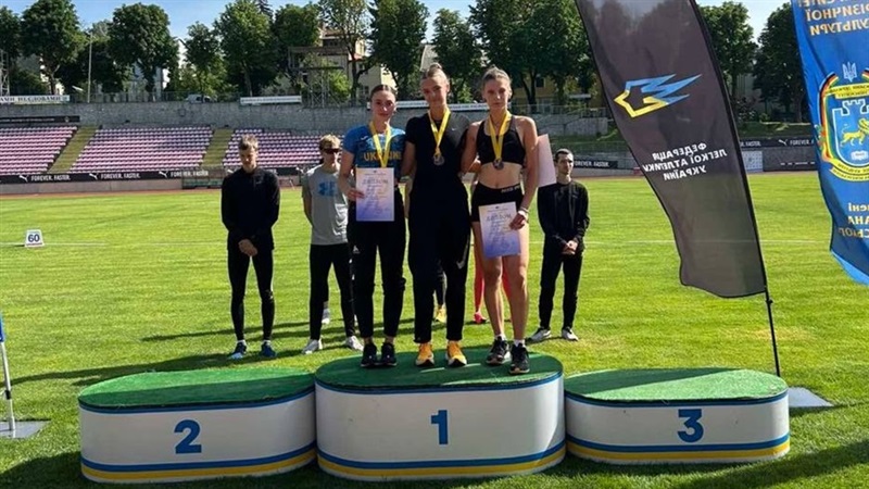 Спортсмени з Дніпра вибороли 5 медалей на Чемпіонаті України з легкої атлетики серед молоді