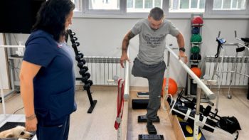 Військовий Олексій відновлюється після поранення у Дніпрі вересень 2025