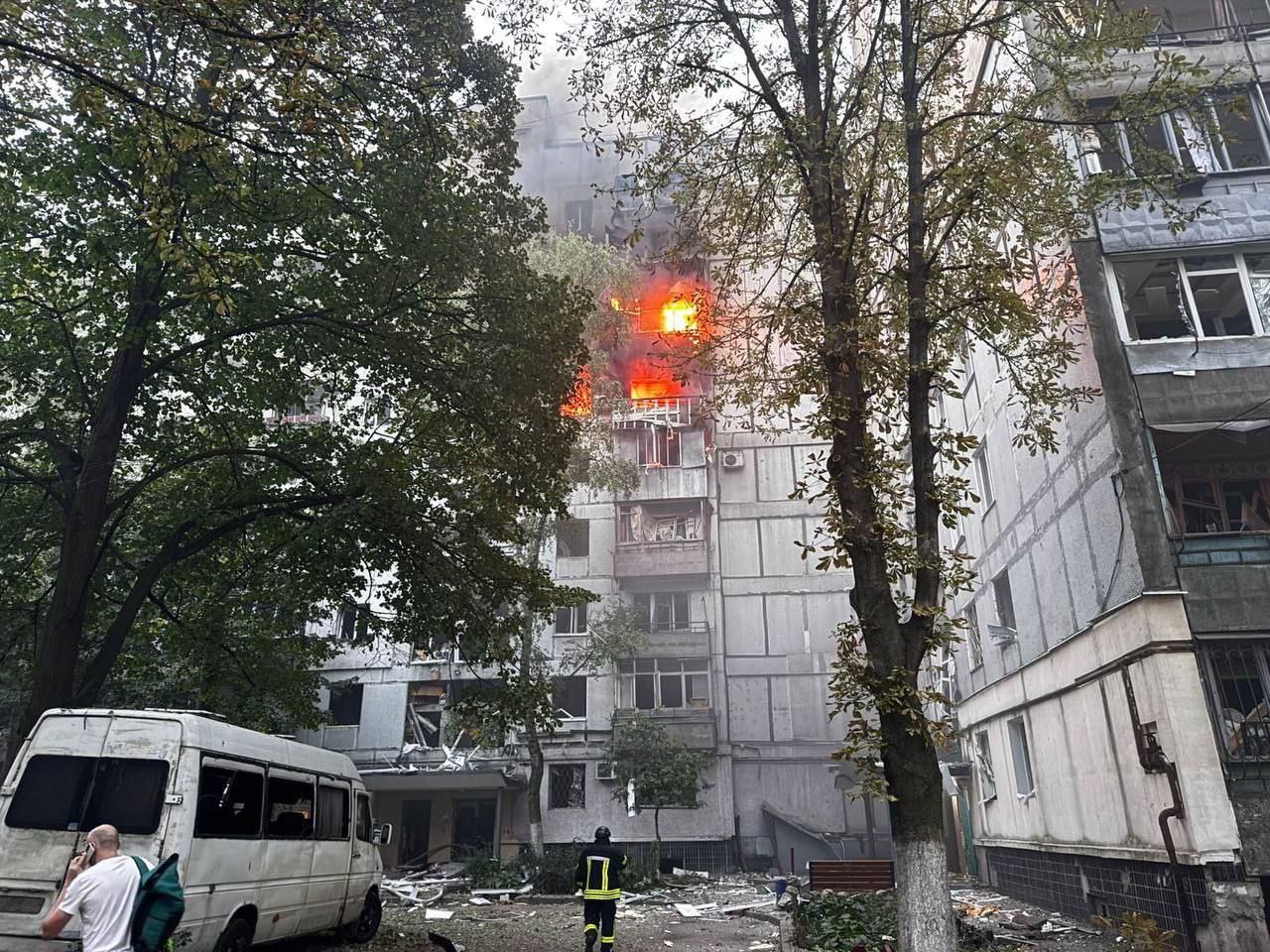 Наслідки атаки по Дніпру в ніч на 20.09.2025