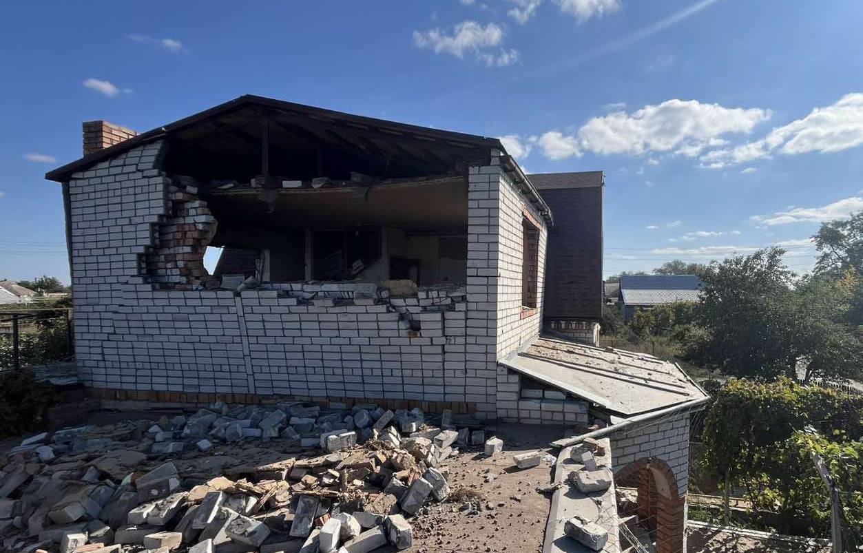Нікопольщина під атакою ворожої артилерії.