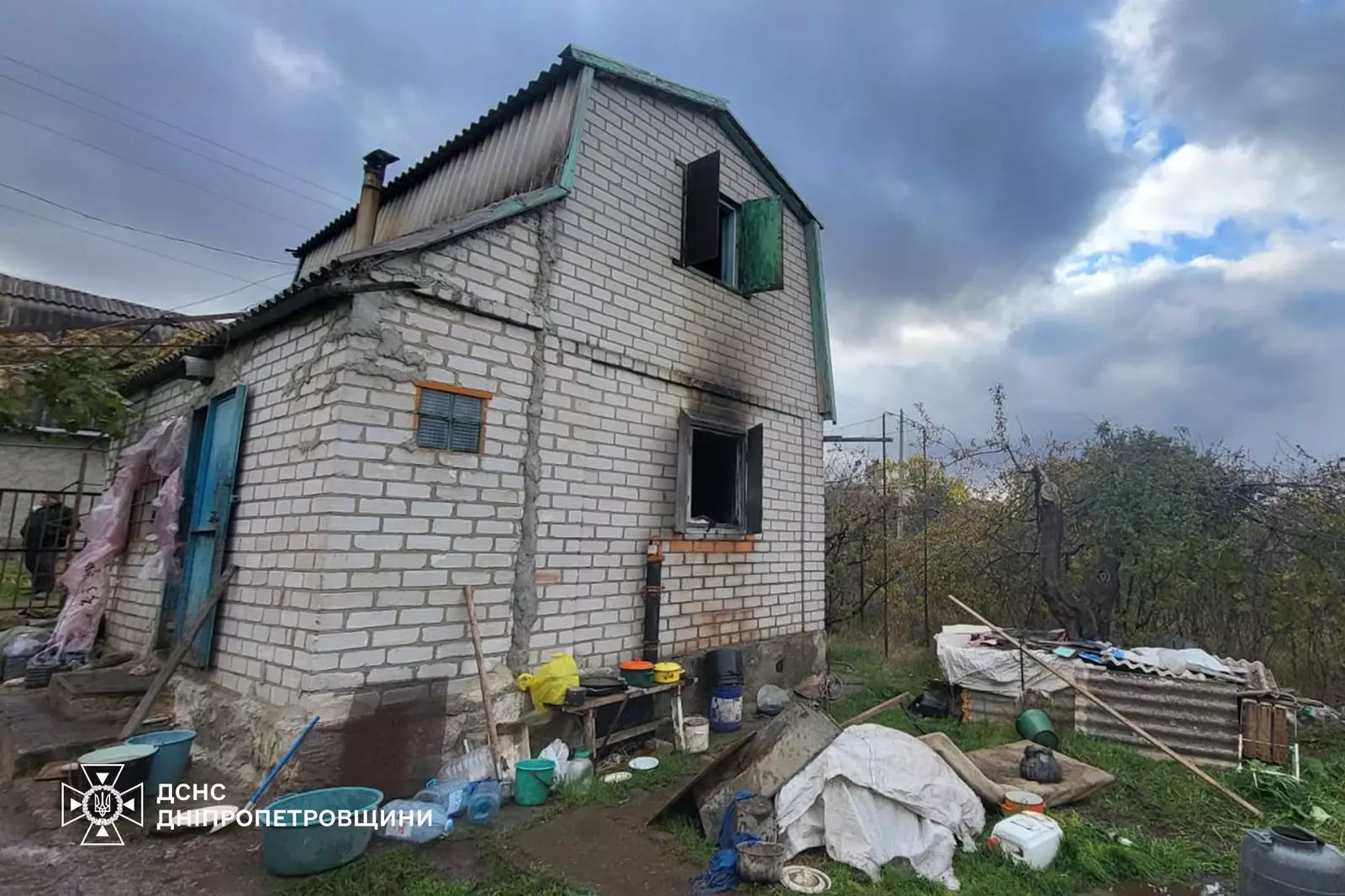 У Нікополі загинув чоловік на пожежі - 20.10.2025