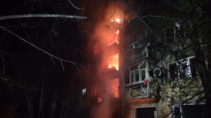 Наслідки атаки дронів на Дніпропетровщині