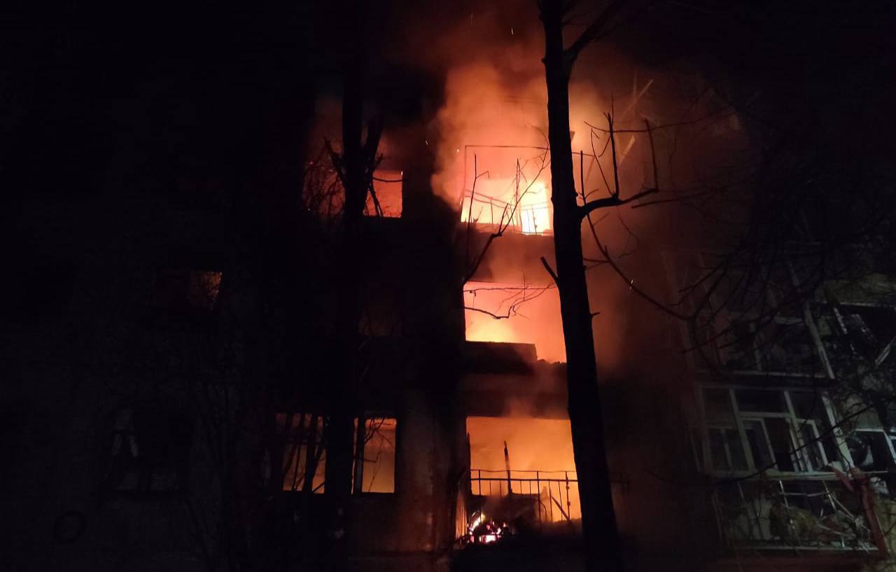 Наслідки атаки дронів на Дніпропетровщині