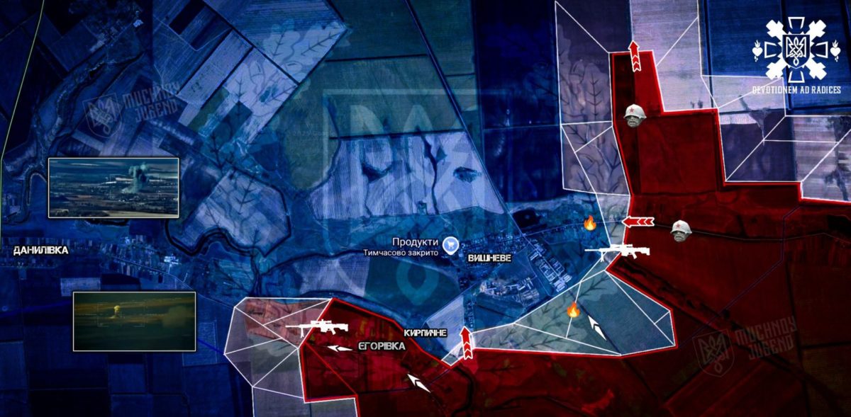 Просування росіян на Дніпропетровщині 29.10.2025: охоплюють Вишневе Просування росіян на Дніпропетровщині 29.10.2025: охоплюють Вишневе