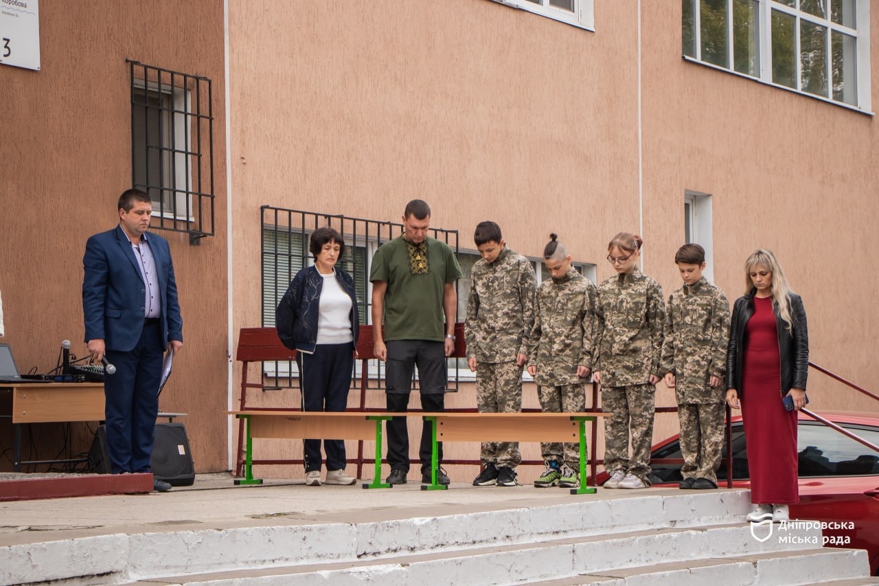 У Дніпрі відкрили меморіальну дошку загиблому Герою В’ячеславу Легкому 6.10.2025