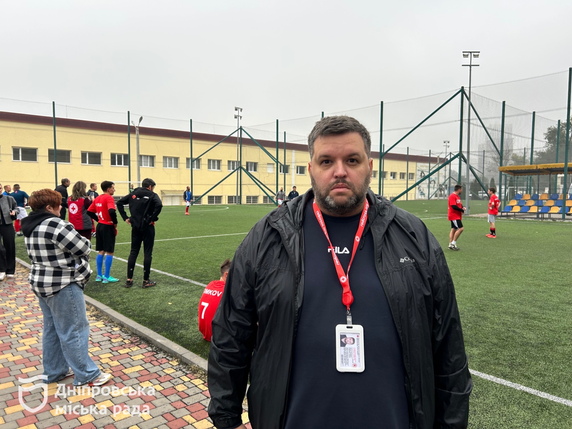 У Дніпрі відбувся Товариський матч єдності та взаємодопомоги з футболу 10 жовтня 2025