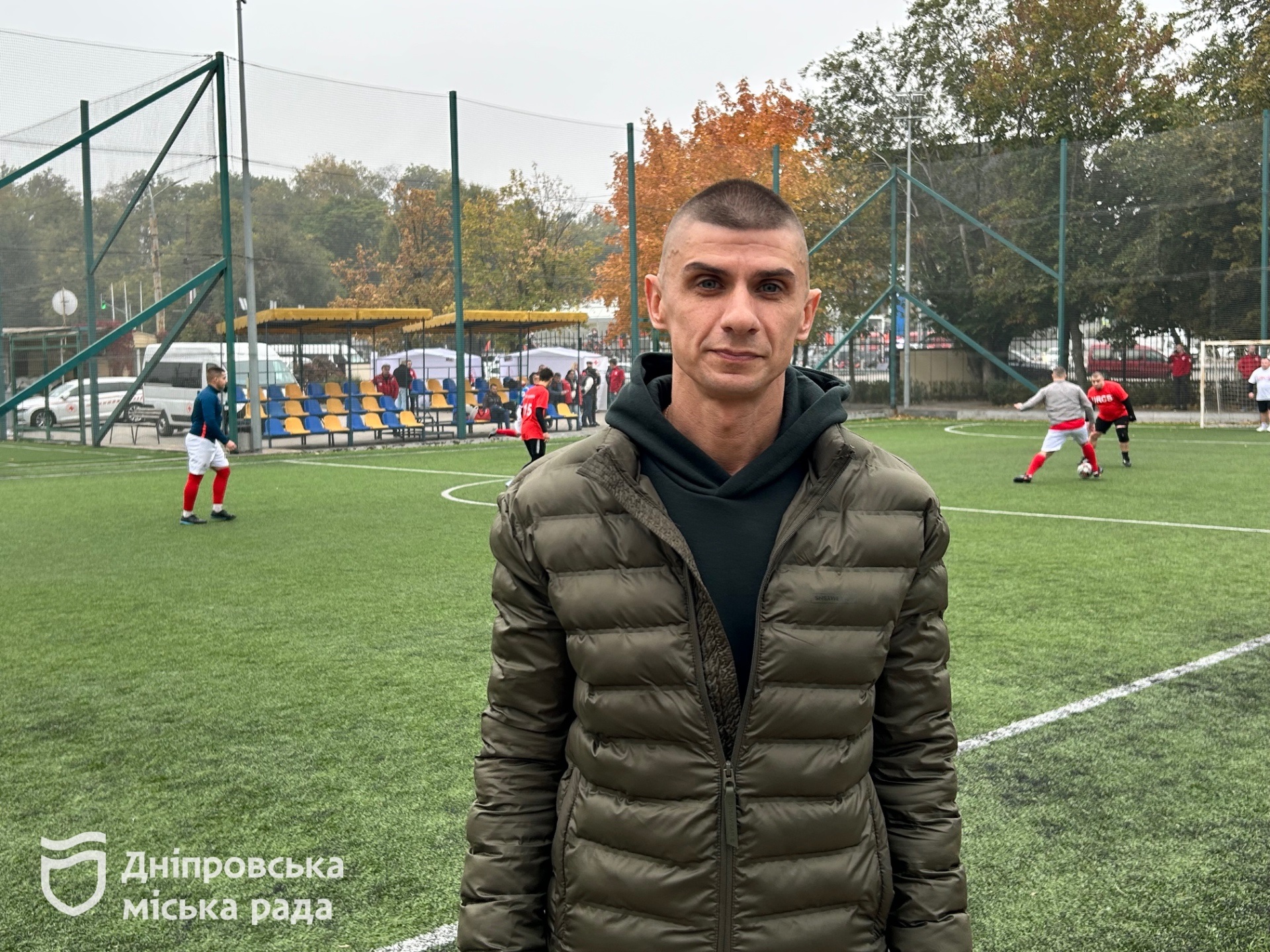 У Дніпрі відбувся Товариський матч єдності та взаємодопомоги з футболу 10 жовтня 2025