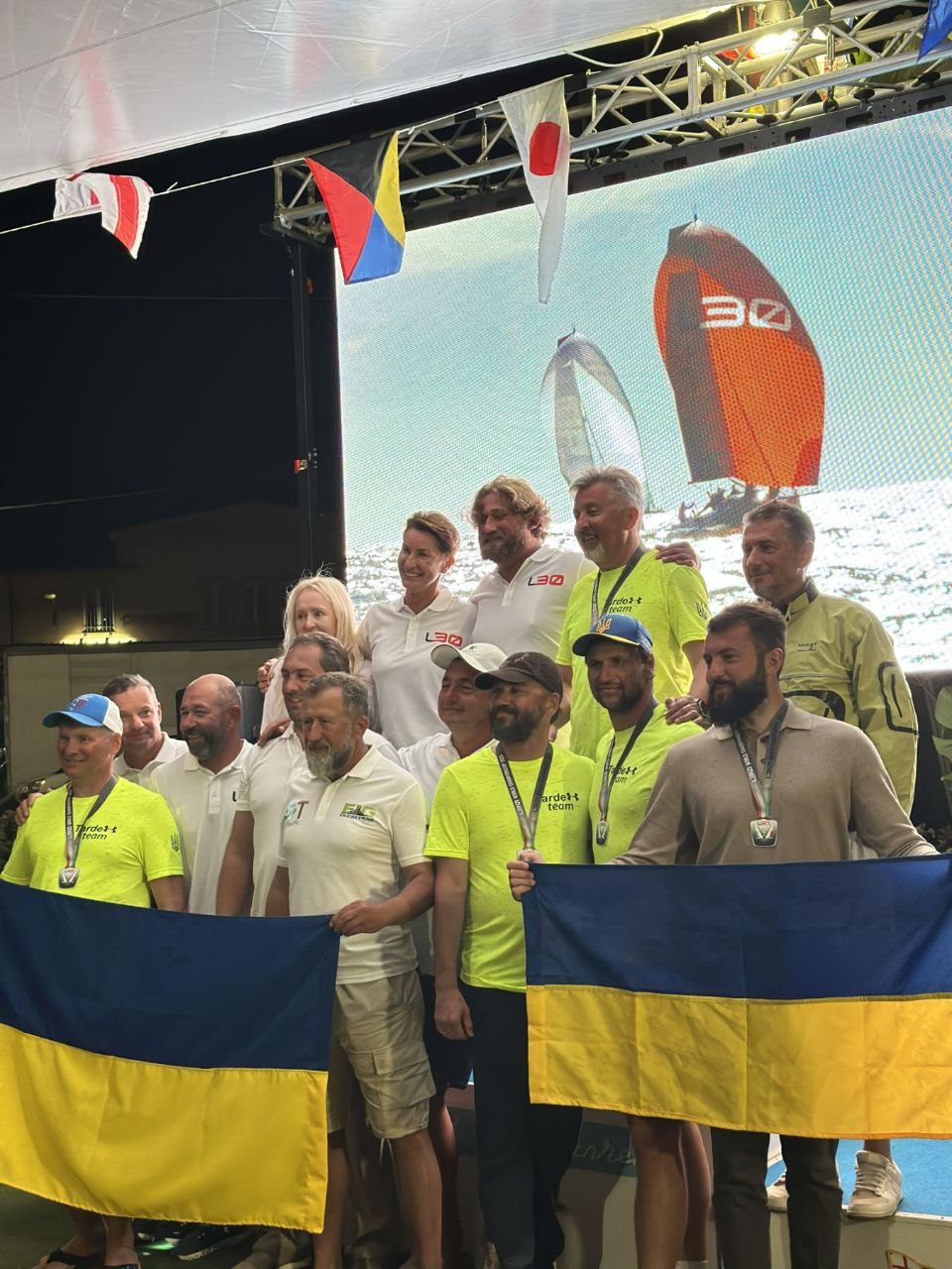 Українські яхтсмени з Дніпра посіли друге місце на чемпіонаті світу в Сан-Ремо 2025