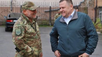 Борис Філатов погасив марку «Українська добровольча армія. Покликані перемагати» 15.10.2025