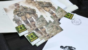 Борис Філатов погасив марку «Українська добровольча армія. Покликані перемагати» 15.10.2025