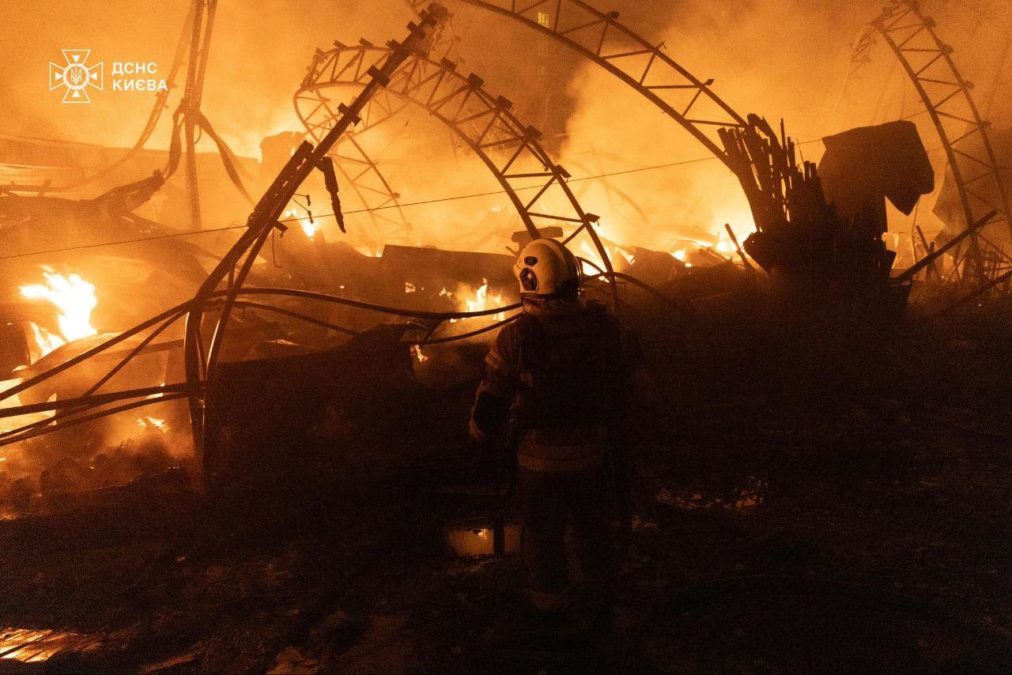 Наслідки нічної дронової атаки на Київ - 23.10.2025
