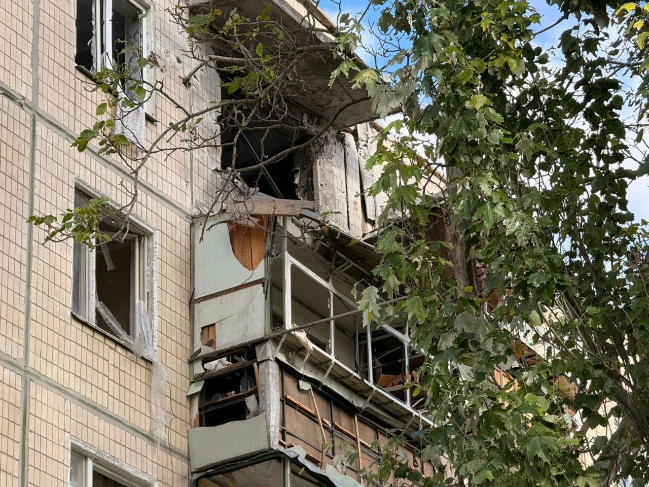 Чотири райони Дніпропетровщини потерпали протягом дня від російських атак