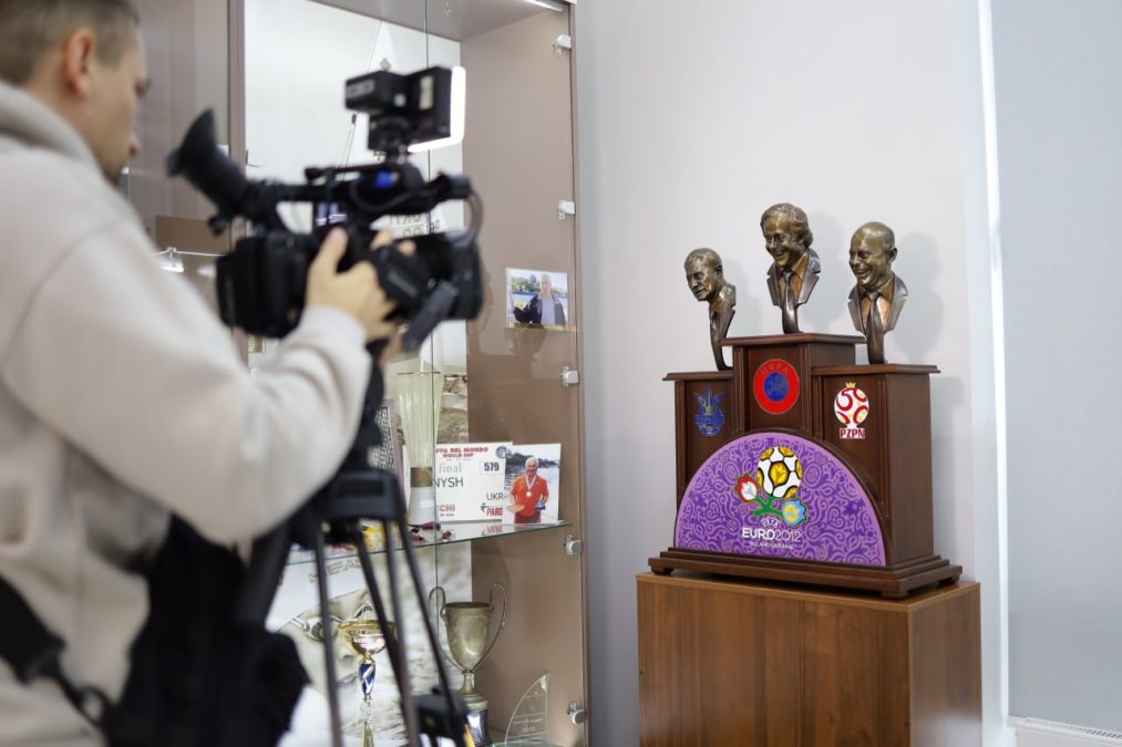 Виставка скульптур спортивних діячів у Музеї олімпійської слави 29.10.2025