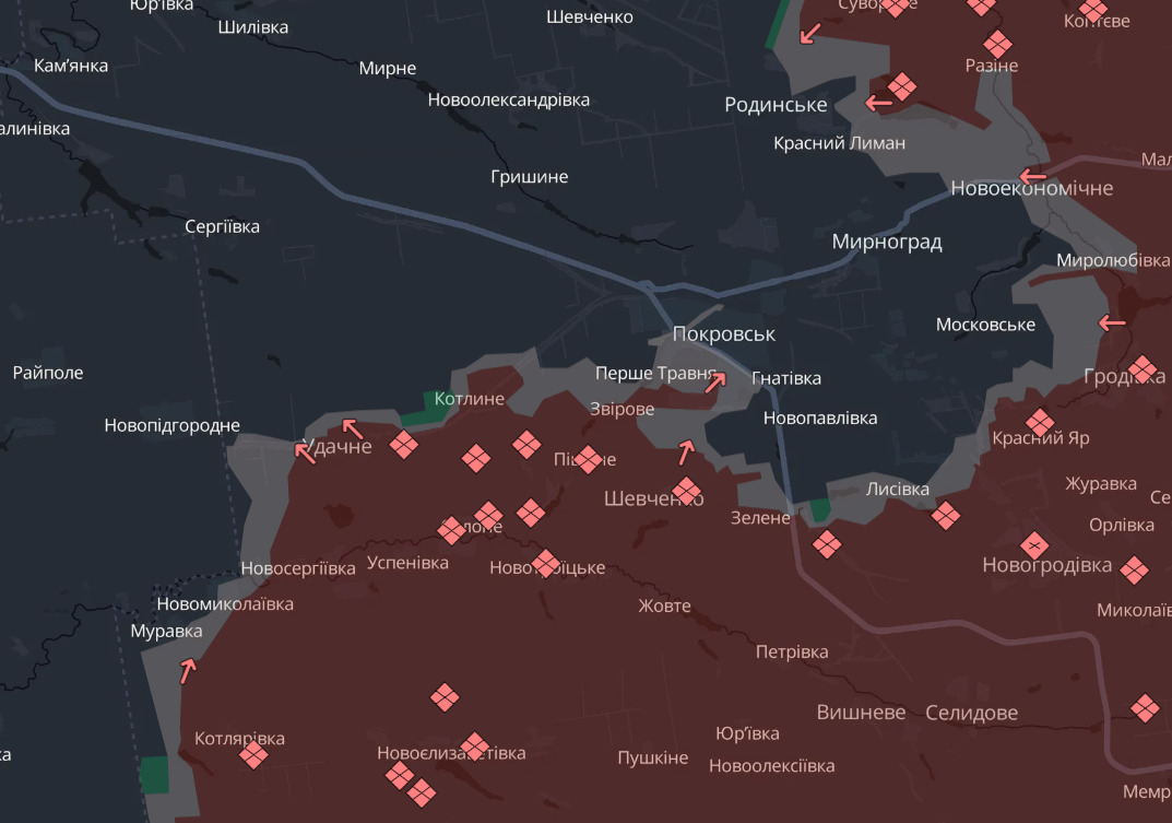 Ситуація на Покровському напрямку - 21.10.2025