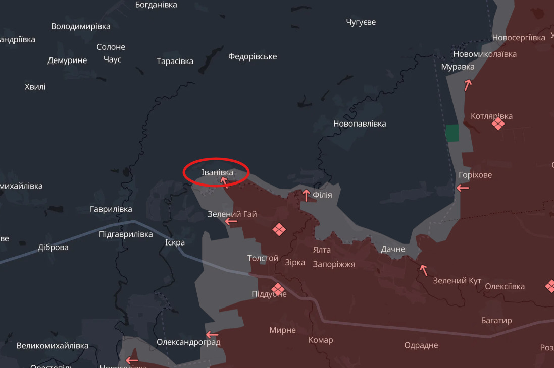 Ситуація на Новопавлівському напрямку залишається напруженою: російські війська закріпилися в Іванівці - 23.10.2025