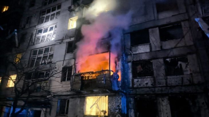 23 листопада Дніпро зазнав атаки дронами