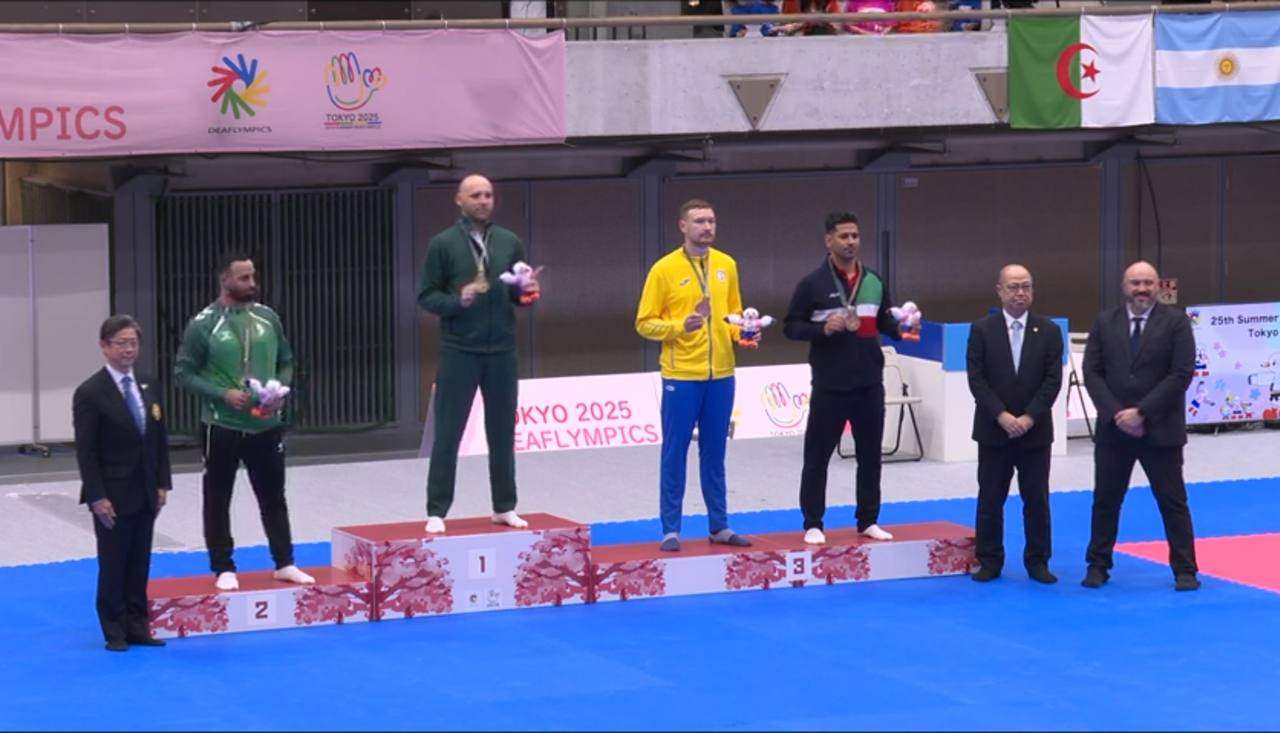 Спортсмени Дніпропетровщини показують гарні результатина Дефлімпійських іграх-24.11.2025