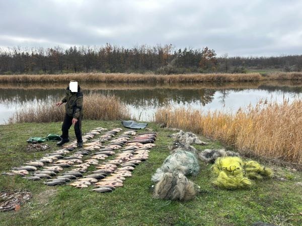 600 тисяч гривень збитків природі – черговий удар браконьєрів по водних ресурсах області