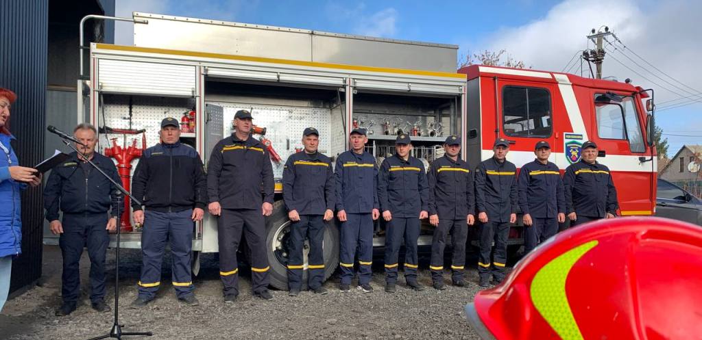 В Іларіонівській громаді створили місцевий пожежно-рятувальний підрозділ