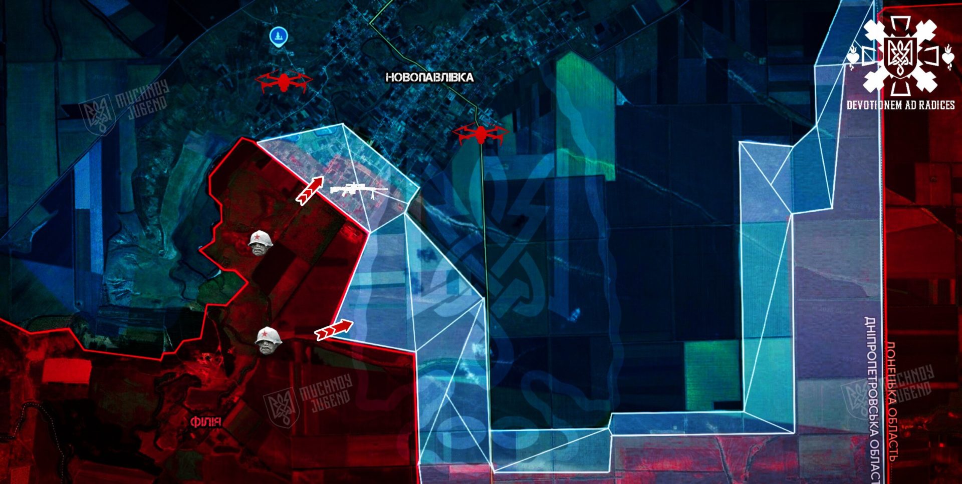 Бої вже біля новопавлівки 7.11.2025