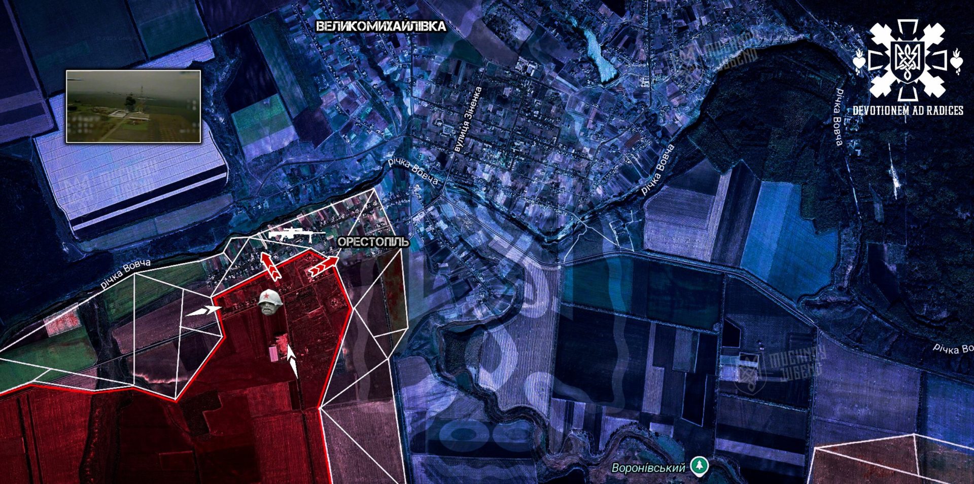 Ворог закріпився у південно-західній частині Орестополя на Дніпропетровщині (Олександрівський напрямок)