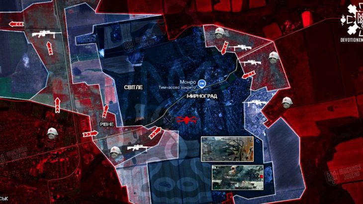 У районі Покровська і Мирнограда ворог посилює тиск і намагається взяти місто в небезпечний затиск -25.11.2025