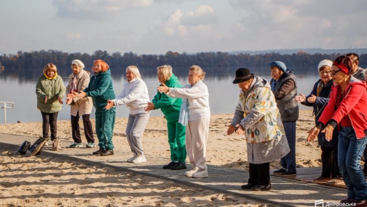 У Дніпрі відбувся заплив здоровʼя серед учасників УТВ