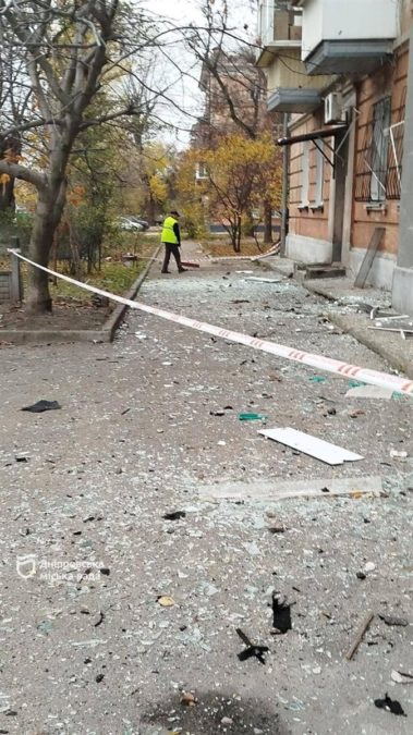 Ліквідація наслідків атаки над Дніпро 6.11.2025