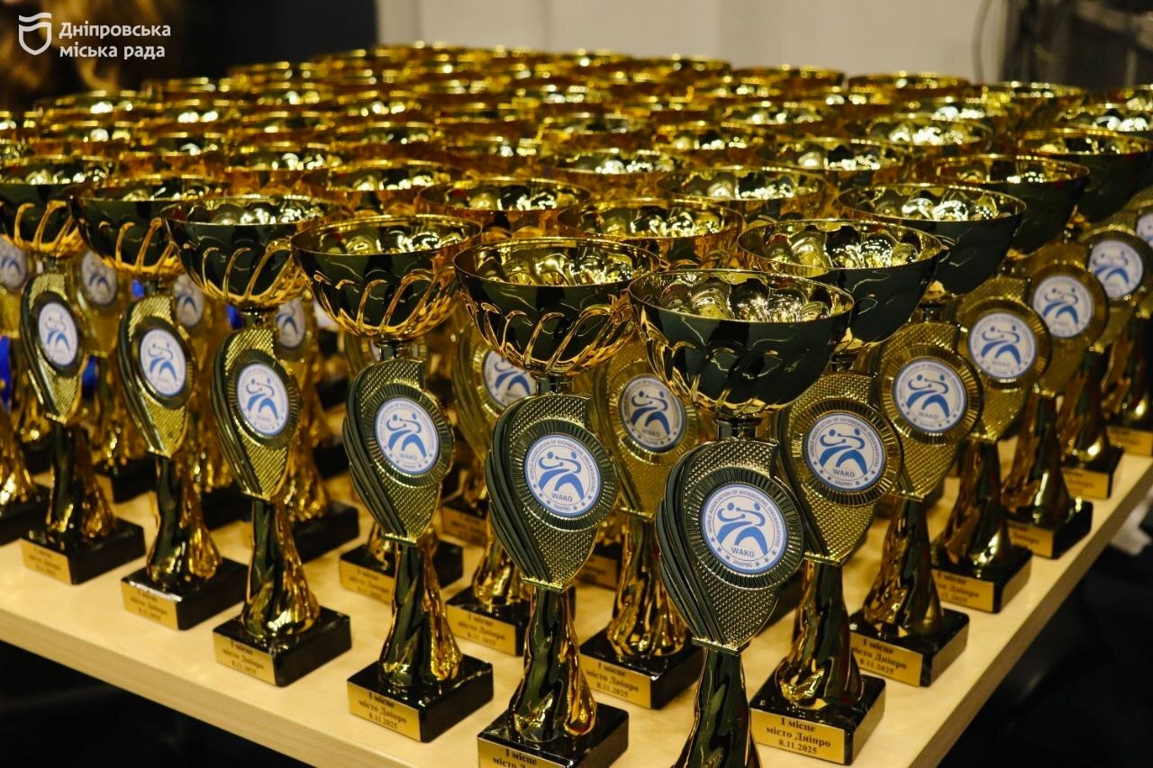 Понад 500 спортсменів взяли участь у змаганнях за Кубок Дніпра з кікбоксингу WAKO - 8.11.2025