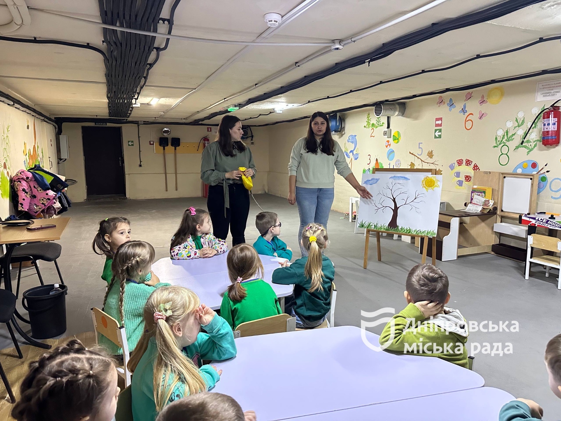 У дитсадках Дніпра проводять інтегровані заняття в межах проєкту «Розфарбуємо світ добром» - 14.11.2025